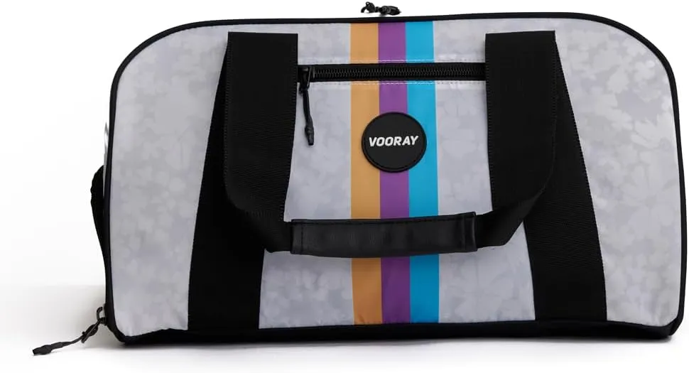 Vooray Burner Gym Duffel Bag, Gym Bag for Women and Men with Shoe Compartment, Weekender, Overnight & Travel Duffel for Sports and Workout