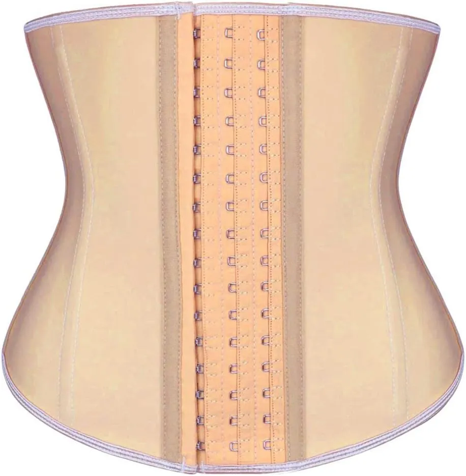 Waist Trainer for Women Latex underbust Waist Cincher Corsets Hourglass Body Shaper