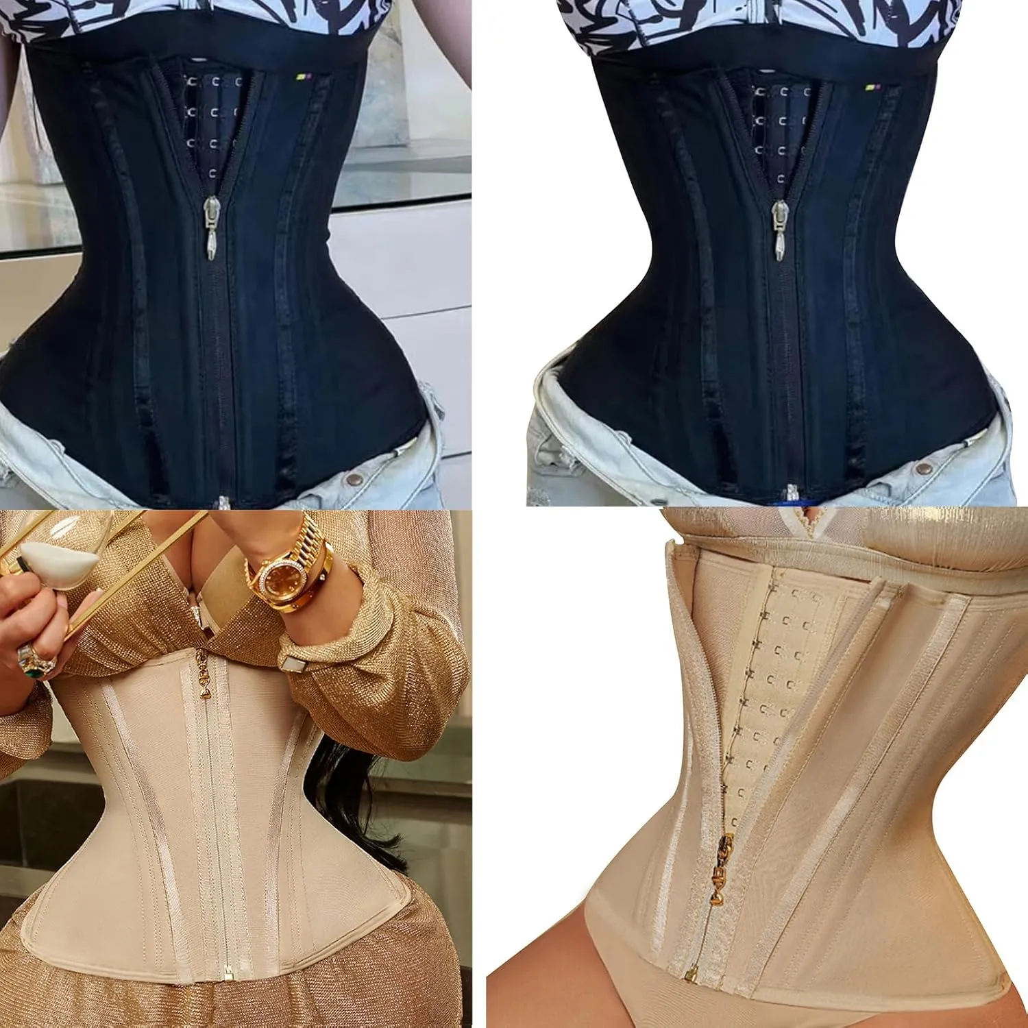 Waist Trainer for Women Sports Girdle Waist with Body Shaper for Tummy Control Body Building Belly