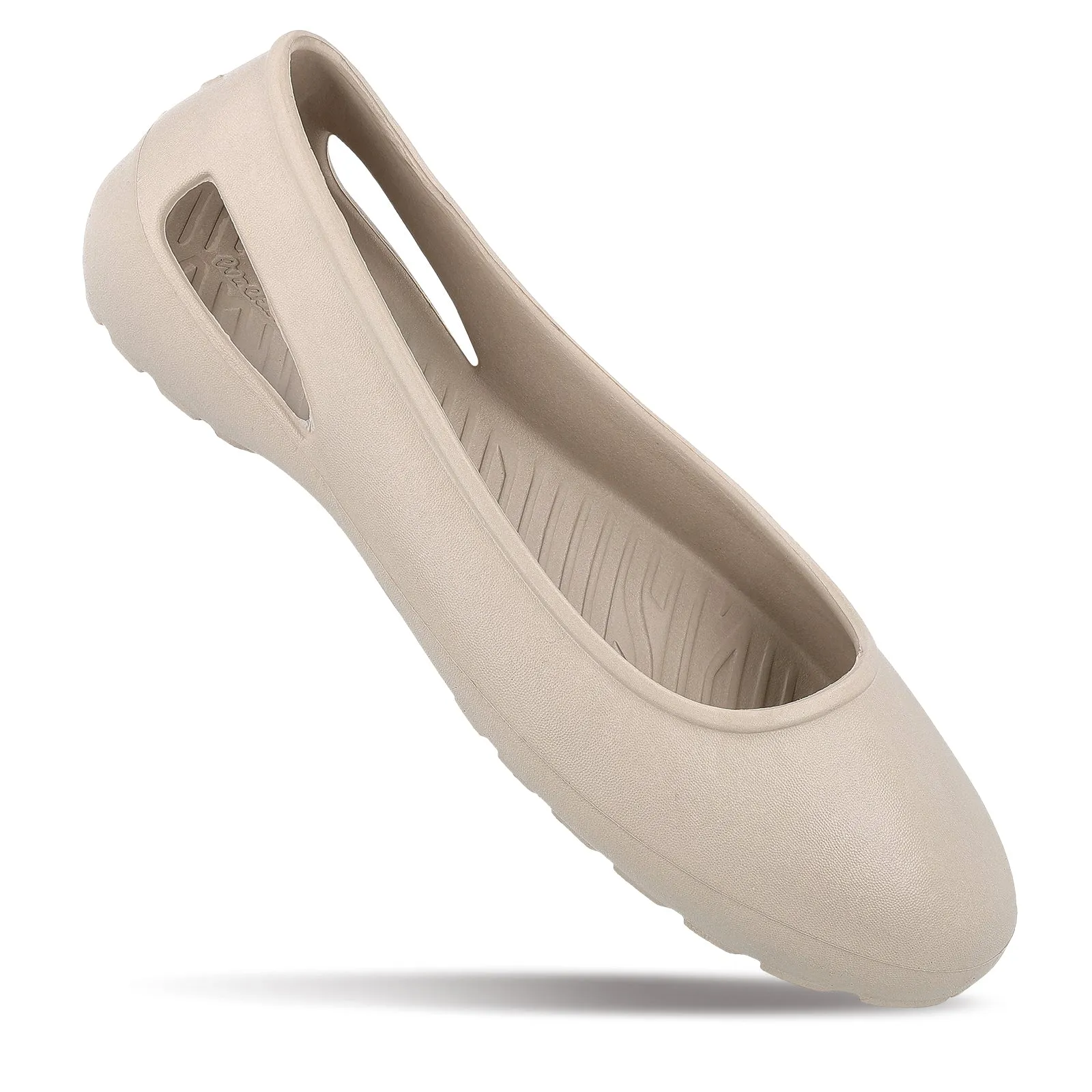 Walkaroo Womens Belly Shoes - WC8925 Greige