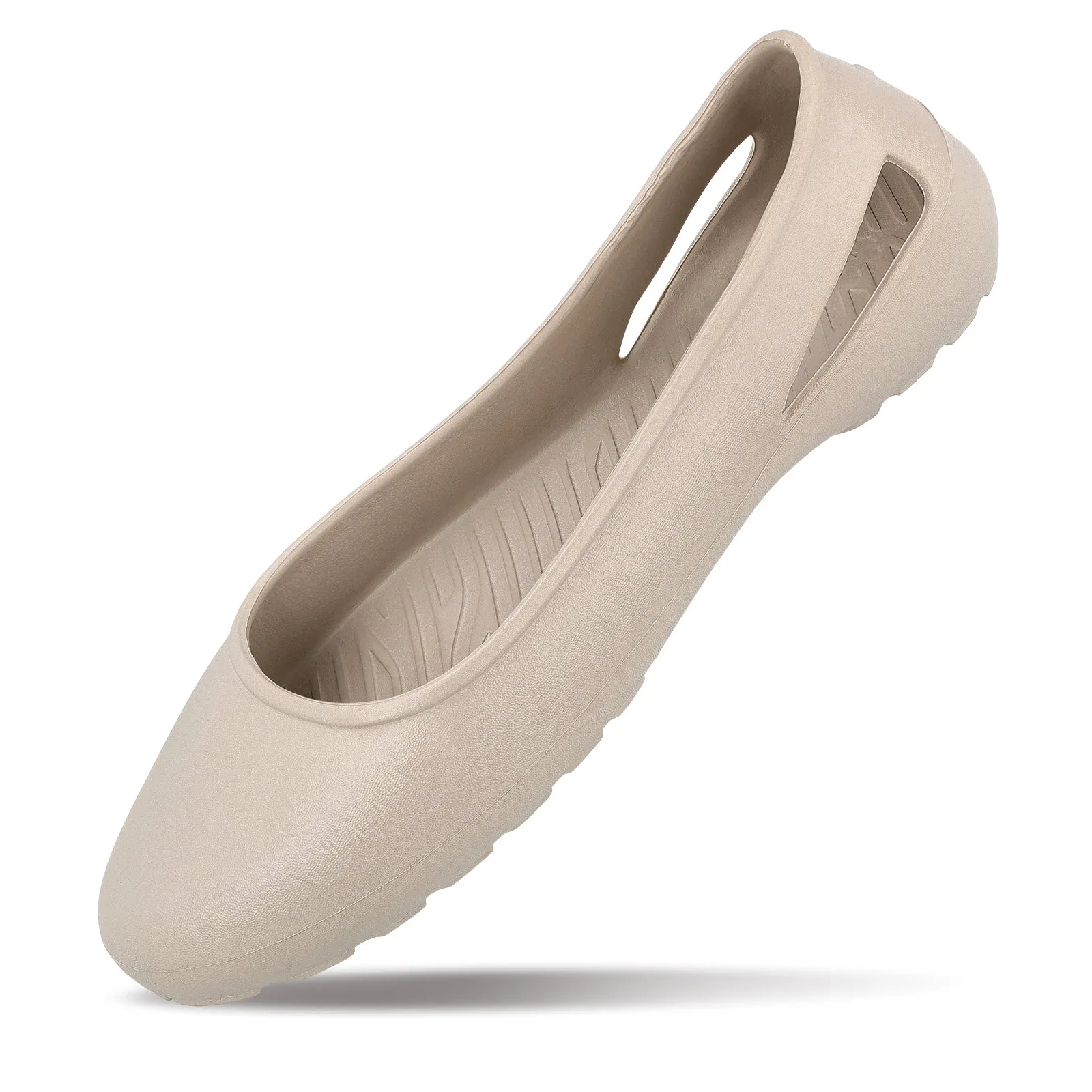 Walkaroo Womens Belly Shoes - WC8925 Greige