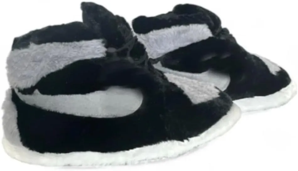 Warm Furry Sneakers Slipper Comfy House Shoes Winter Plush Fuzzy Slipper Shoes For Women Men One Size Fits Most Fluffy Slides For Indoor Outdoor Bigfoot Gifts Houseshoes