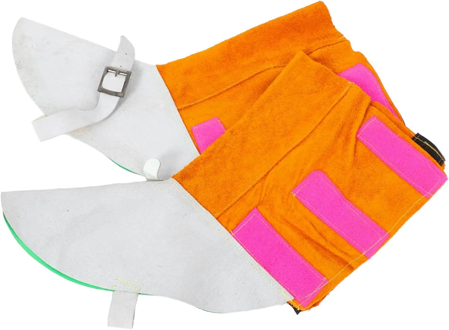 Welding Boot Protectors for Men 2pcs Non-slip Leather Spats Welder Shoe Covers Breathable Easy-to-wear Design