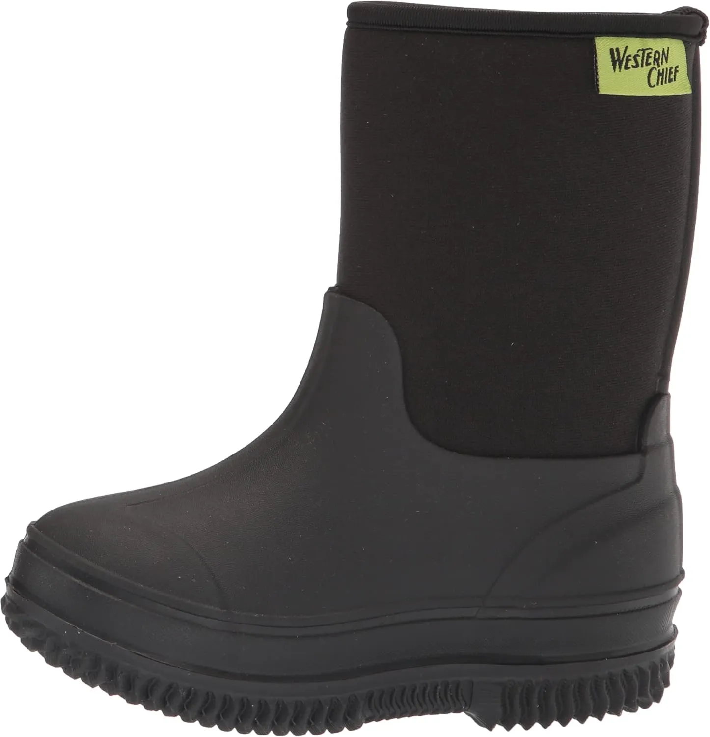 Western Chief Kids Freestyle Neoprene Outdoor Boot, Lightweight, Kid Friendly for Boys and Girls Waterproof Boot for Rain, Mud, Cold Weather, Snow