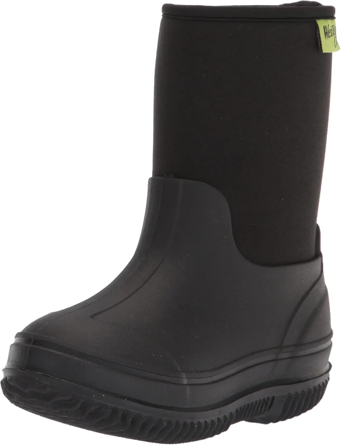 Western Chief Kids Freestyle Neoprene Outdoor Boot, Lightweight, Kid Friendly for Boys and Girls Waterproof Boot for Rain, Mud, Cold Weather, Snow