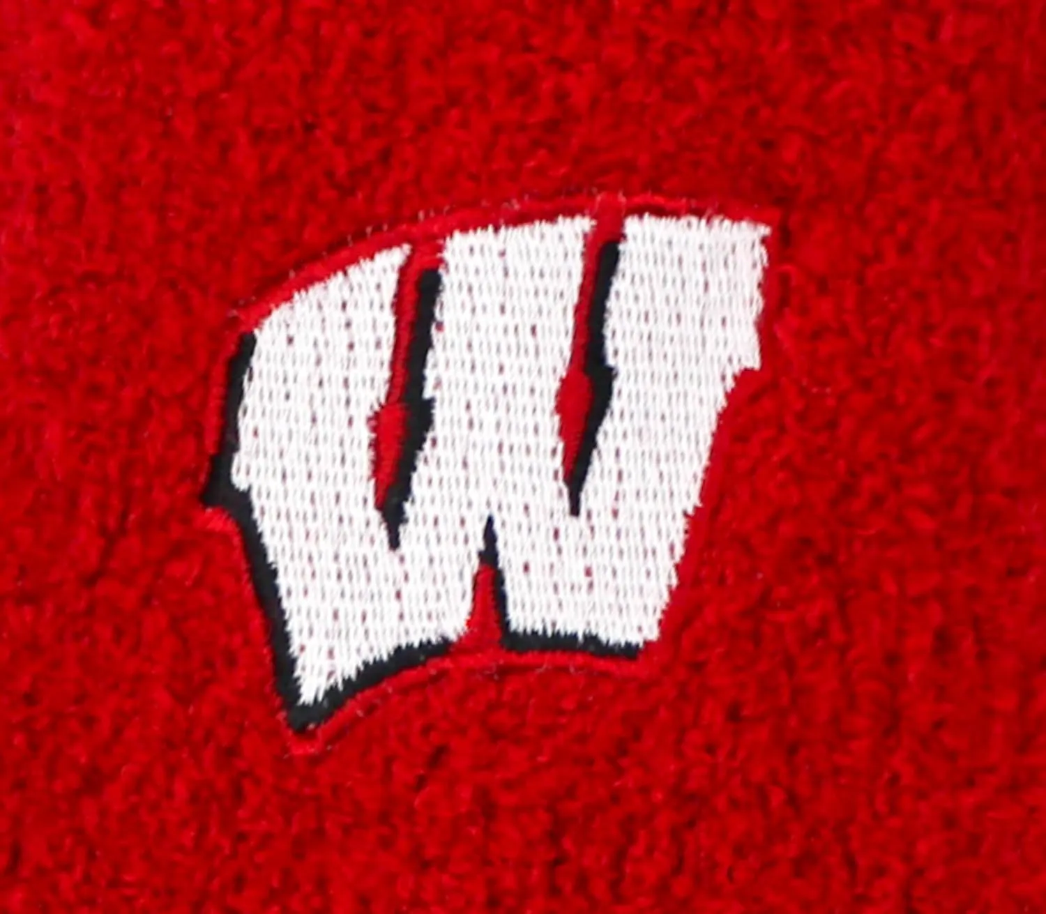 Wisconsin Badgers Officially Licensed NCAA Fuzzy Slipper Socks