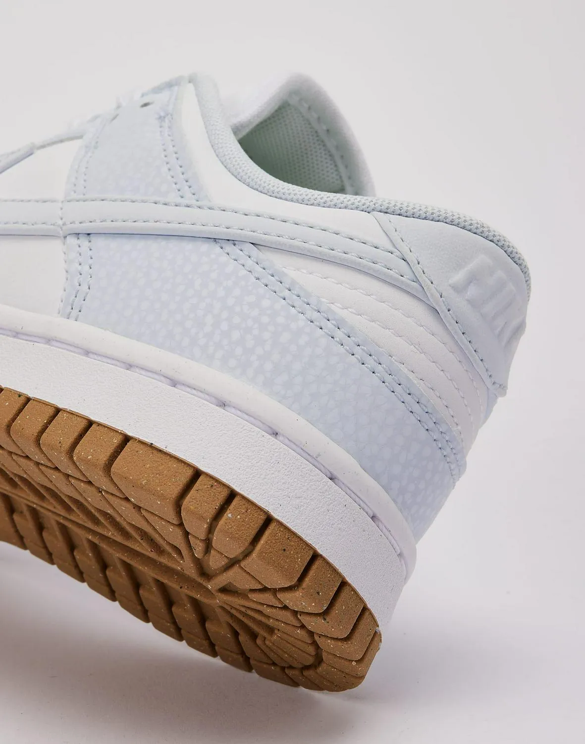 WMNS Nike Dunk Low PRM Next Nature Gray White Brown FN6345-100 Shoe Trainer