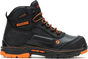 Wolverine Men's Overpass 6" Mid Composite Toe Waterproof Work Boot