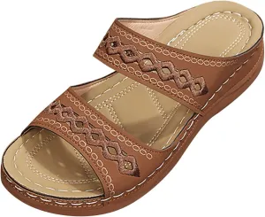 Women Shoes Comfortable Soft Bottom Wedge Sandals Breathable Womens High Heeled Sandals Women's Athletic Shoes Size 9