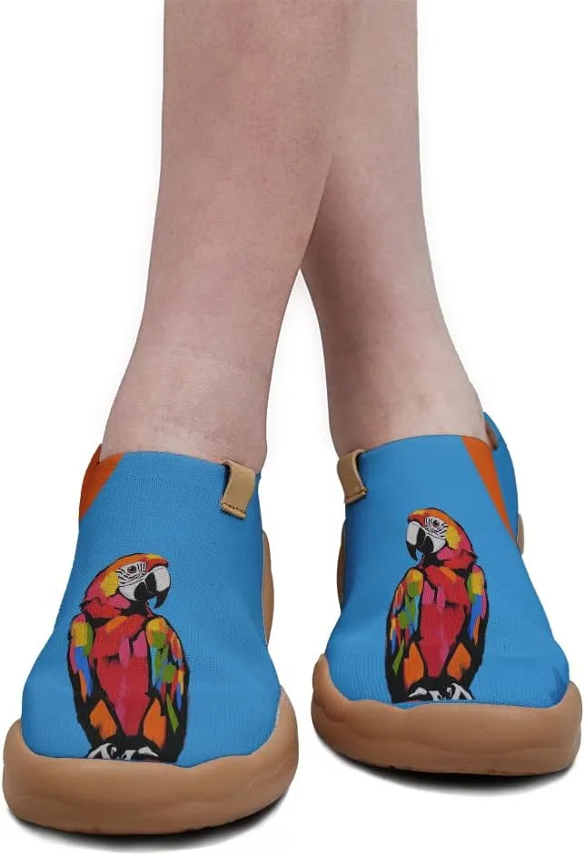 Women's Breathable Knitted Loafers, Casual and Fashionable, Suitable for All Seasons, Travel Shoes, Cute Animal Series