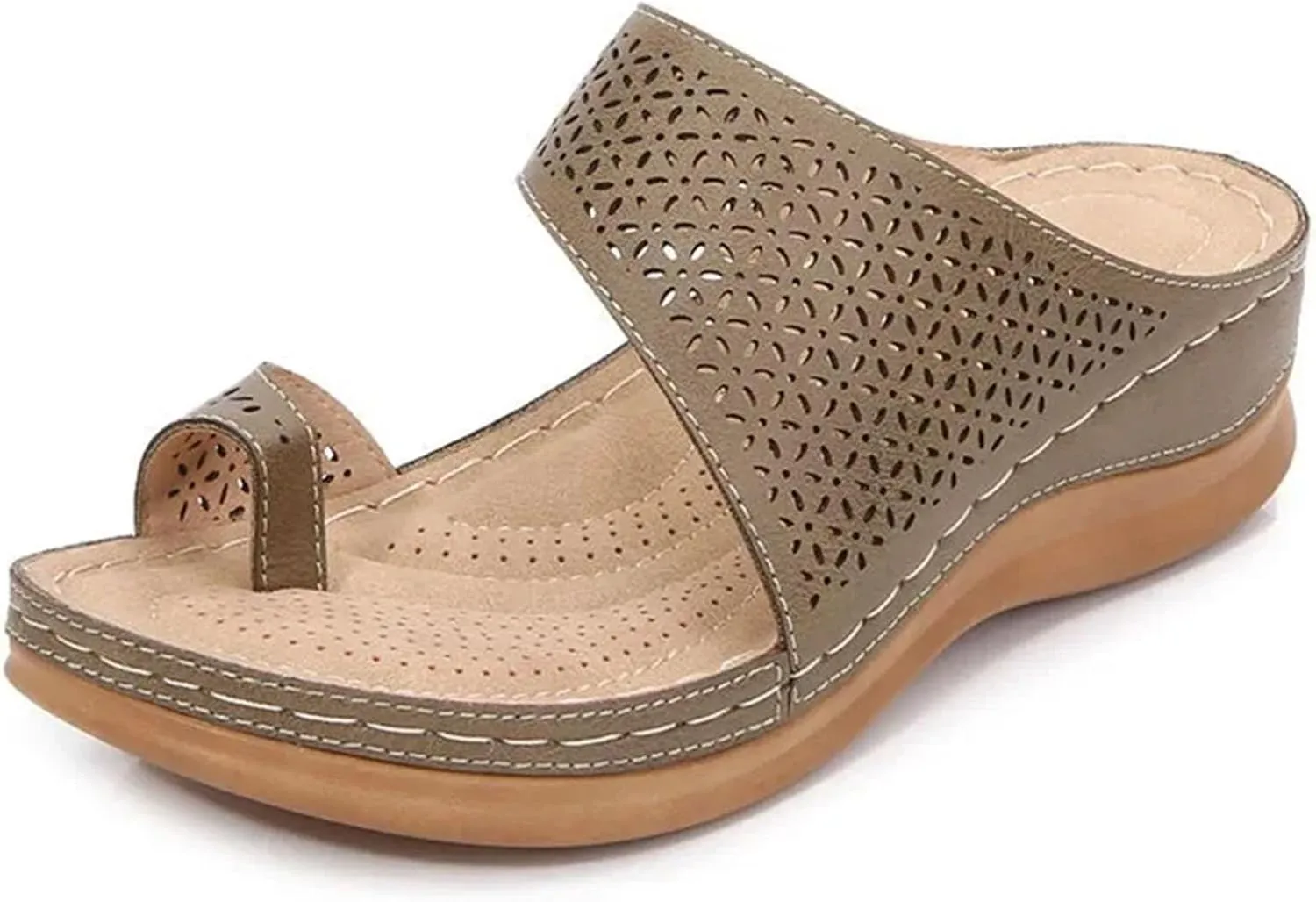Women's Comfortable Platform Sandals - Summer Breathable Flip-Flops Bunion Corrector