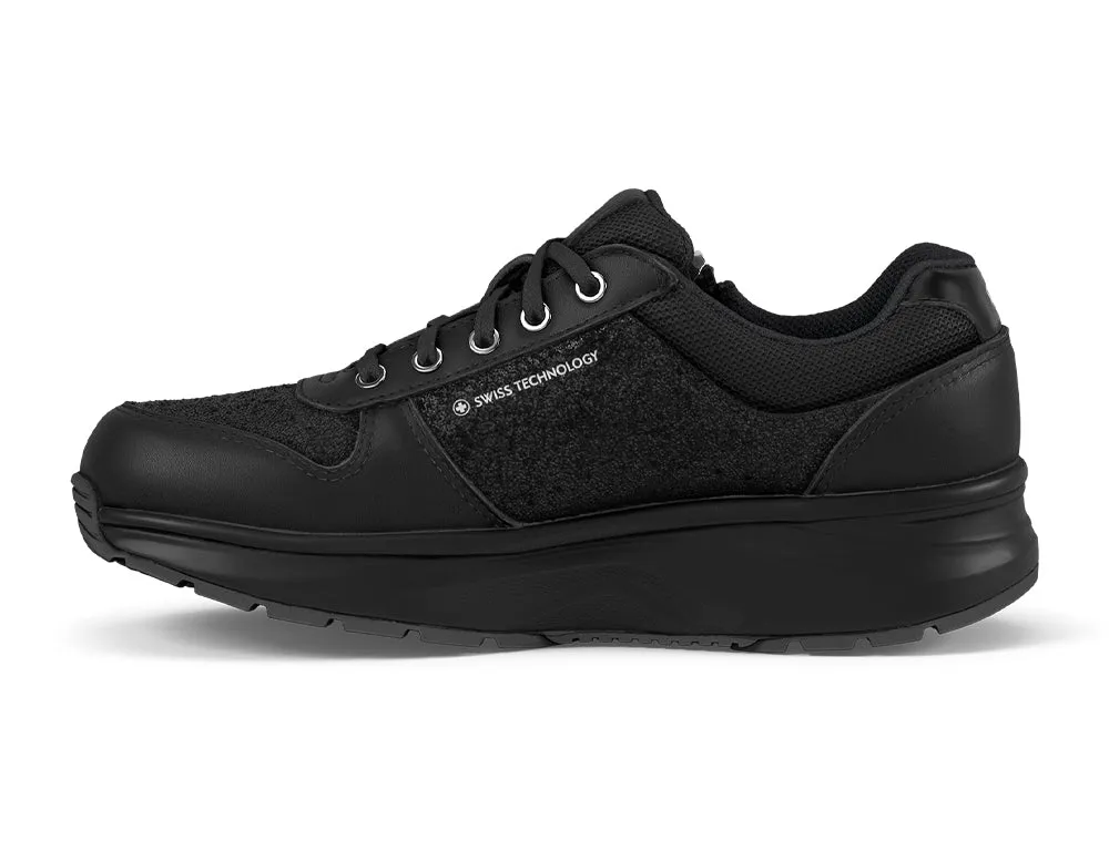Womens Dynamo Black II Zip Active Trainers