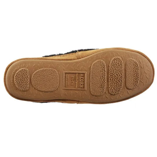 Women's Ela Recycled Bootie Slipper with Indoor/Outdoor Sole - Black