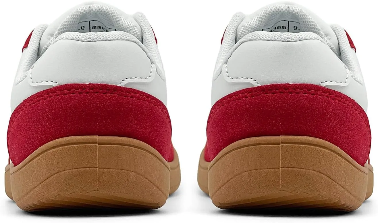 Women's Fashion Sneakers - Retro Walking Casual Low Top Tennis Trainer Skate Shoes