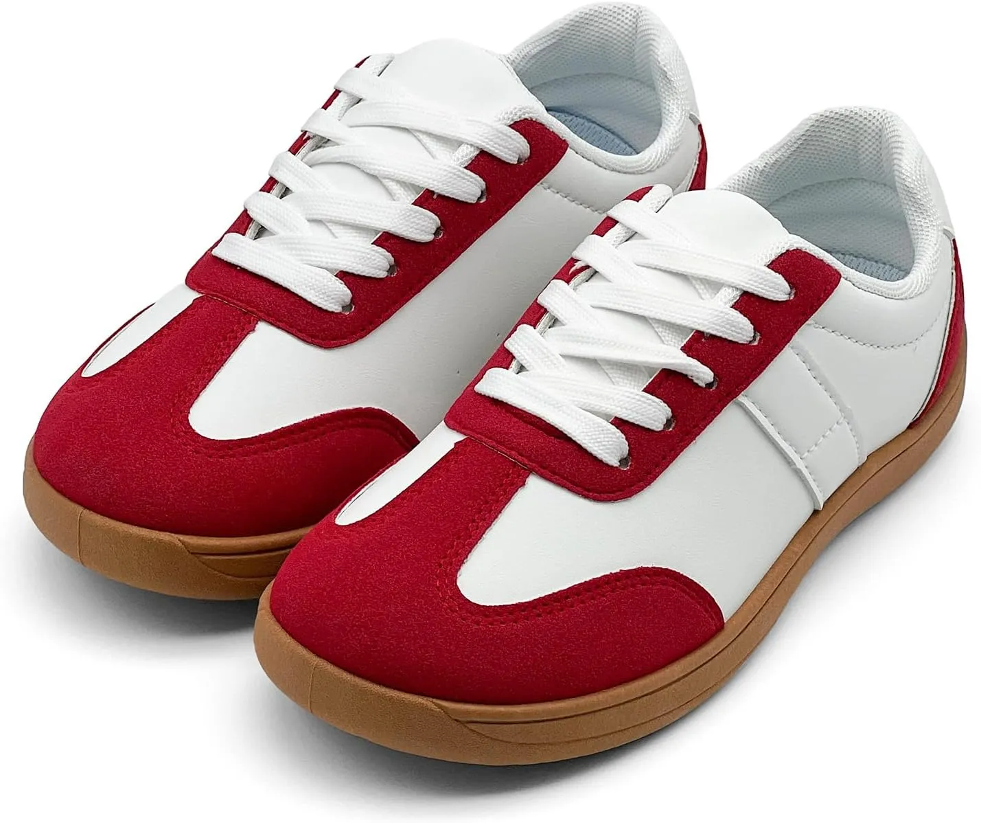 Women's Fashion Sneakers - Retro Walking Casual Low Top Tennis Trainer Skate Shoes