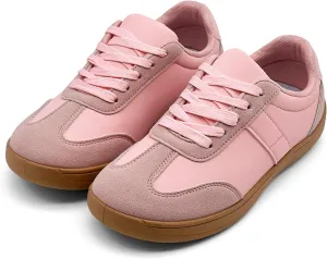 Women's Fashion Sneakers - Retro Walking Casual Low Top Tennis Trainer Skate Shoes