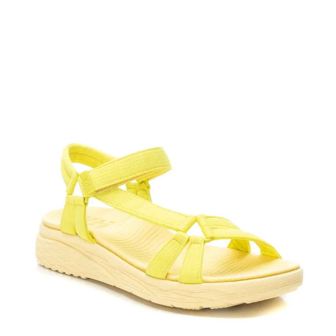 Women's Flat Sandals By XTI_141203_Yellow
