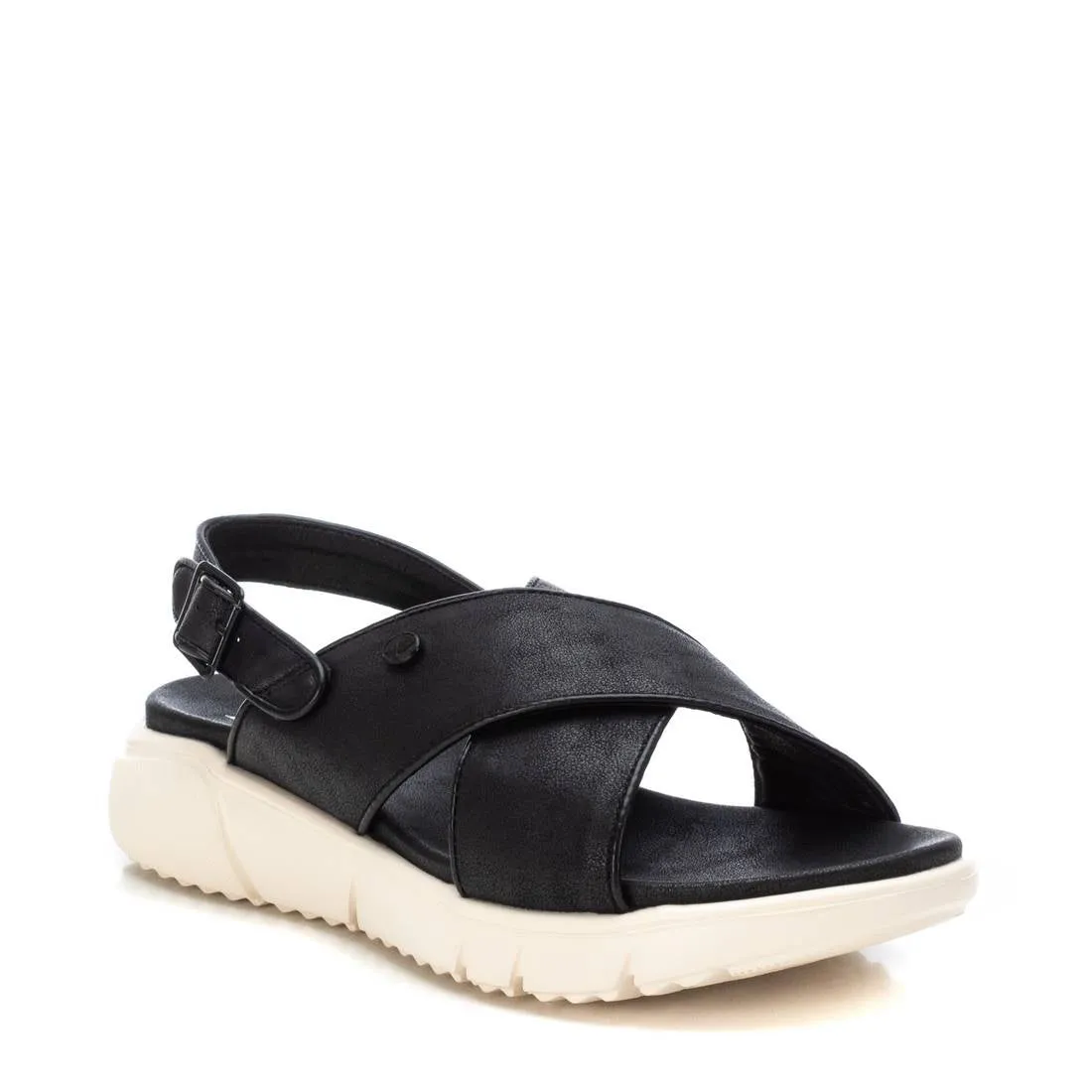Women's Flat Sandals By XTI_141206_Black