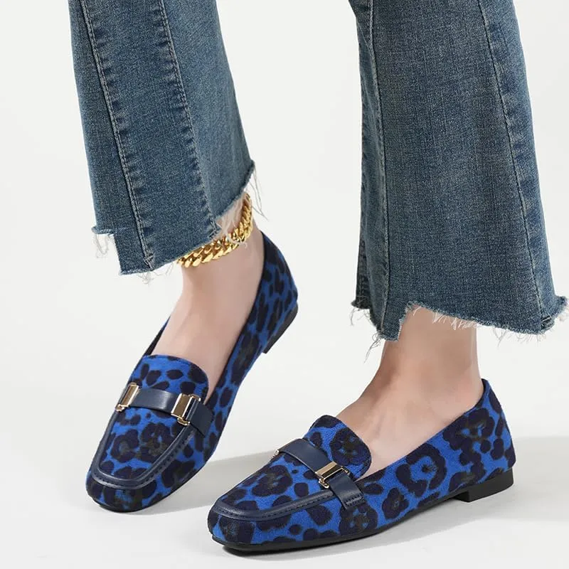 Women's Flats Comfortable Dressy Casual Work Flats Breathable Slip On Walking Shoes