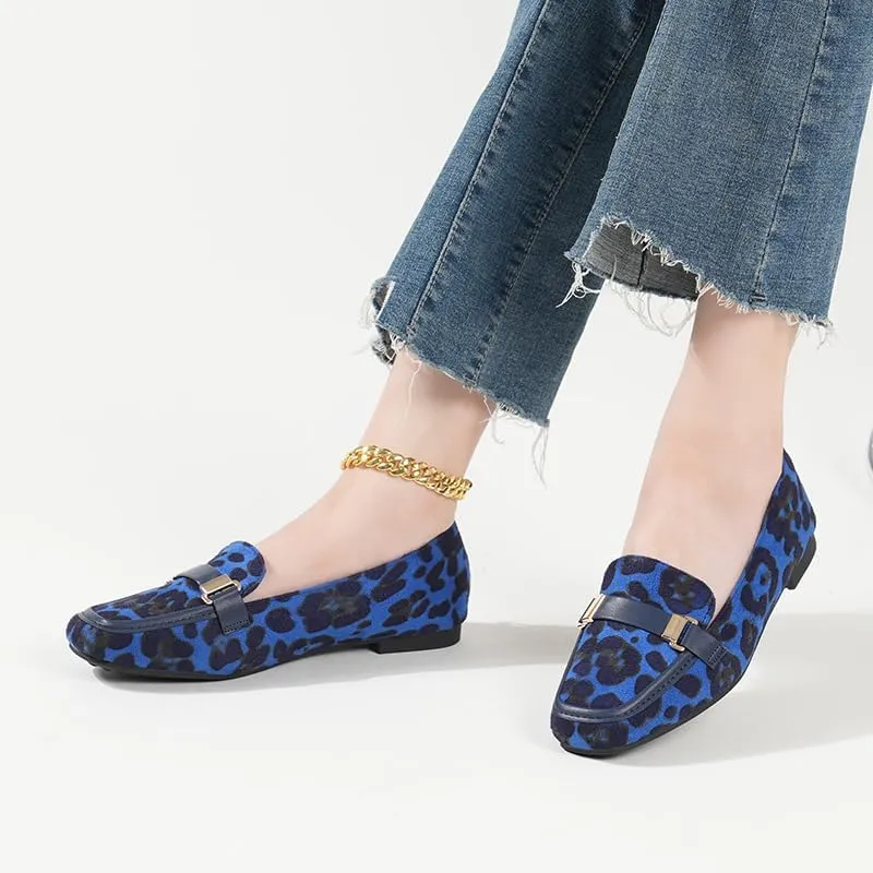 Women's Flats Comfortable Dressy Casual Work Flats Breathable Slip On Walking Shoes