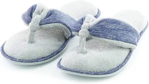 Women's Flip Flop Slippers with Cozy 80-D High-Density Memory Foam Slipper Summer Breathable House Shoes with Non Skid Indoor Outdoor Sole