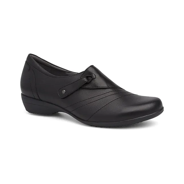 Women's Franny Black Milled Nappa