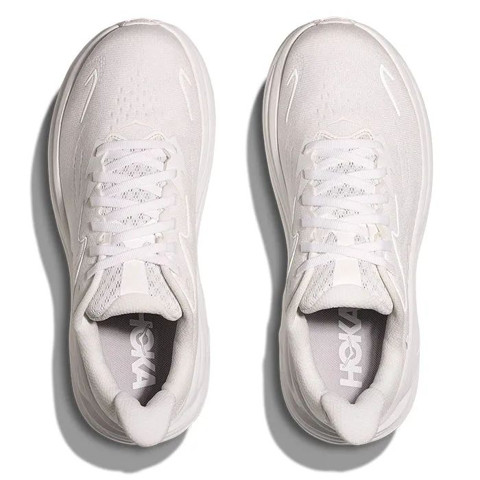 Womens Hoka Clifton 10 in White/White