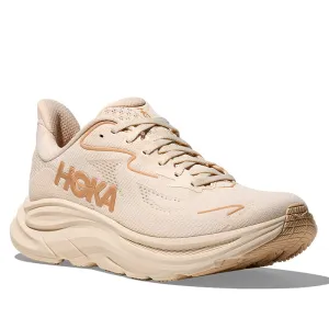 Womens Hoka Clifton 10 Wide in Vanilla/Birch
