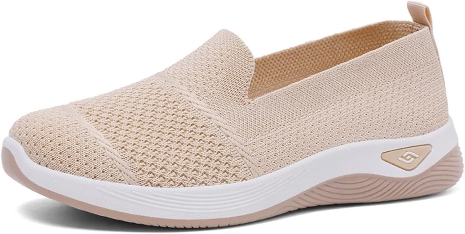 Womens Hollow Out Walking Shoes Non-Slip Adjustable Breathable Walking Shoe Comfortable Casual Athletic Sneakers Barefoot Casual Nurse Shoes Buffer Fitness Nursing Orthopedic Sneaker