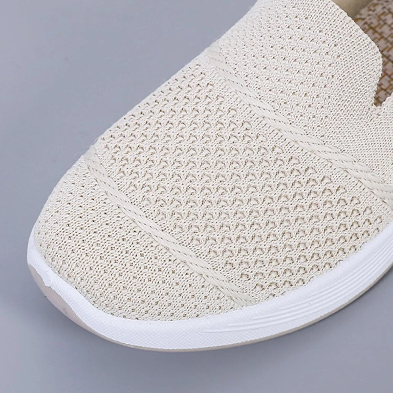 Womens Hollow Out Walking Shoes Non-Slip Adjustable Breathable Walking Shoe Comfortable Casual Athletic Sneakers Barefoot Casual Nurse Shoes Buffer Fitness Nursing Orthopedic Sneaker