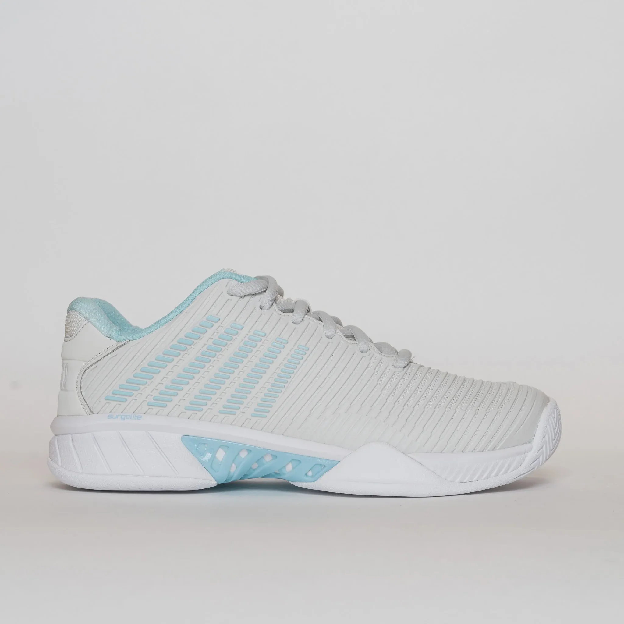 Women's Hypercourt Express 2 Gray/White/Blue Glow