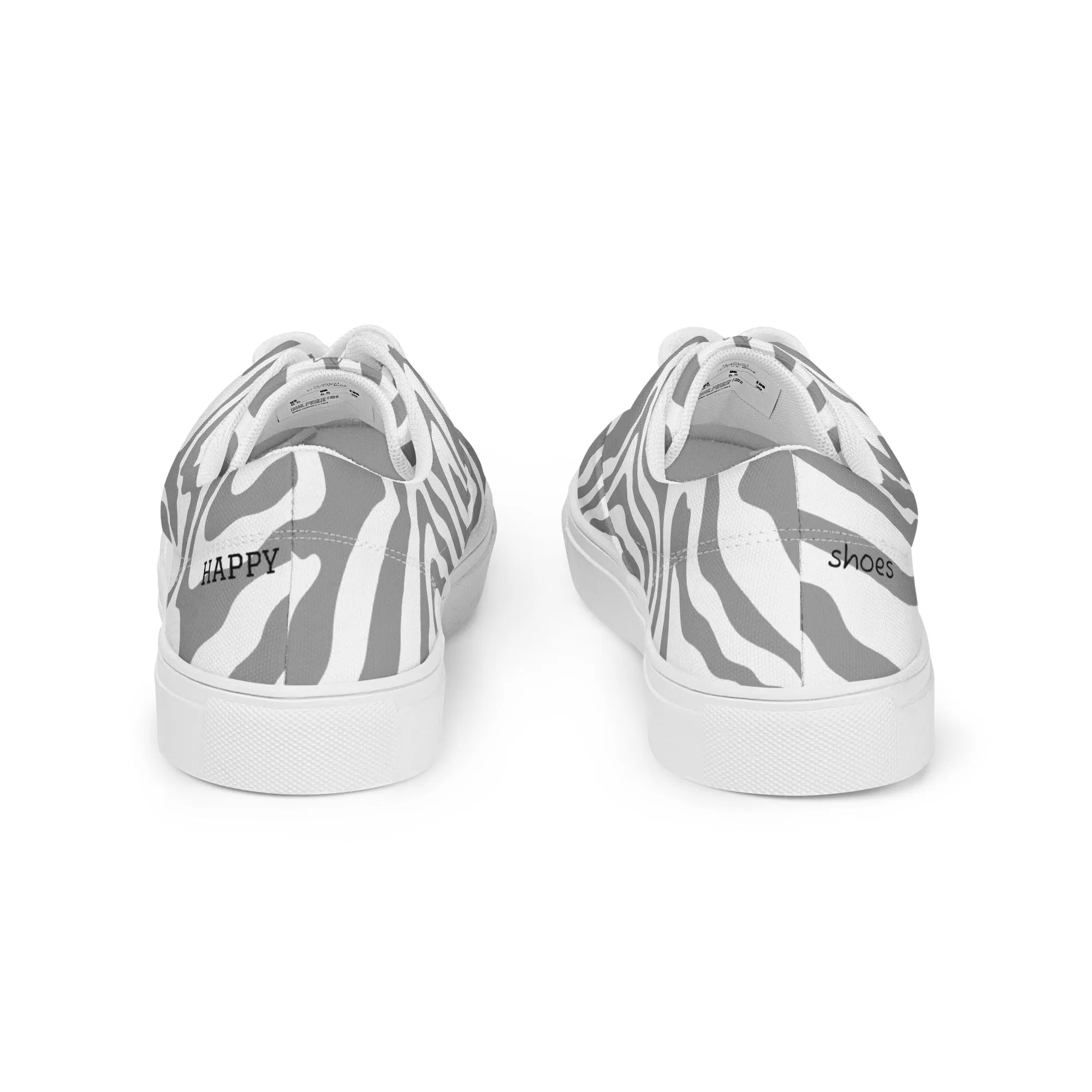 Women’s lace-up canvas shoes
