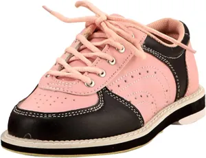 Womens Lawn Bowling Shoes Leather Breathable Bowling Trainers Non-Slip Comfortable