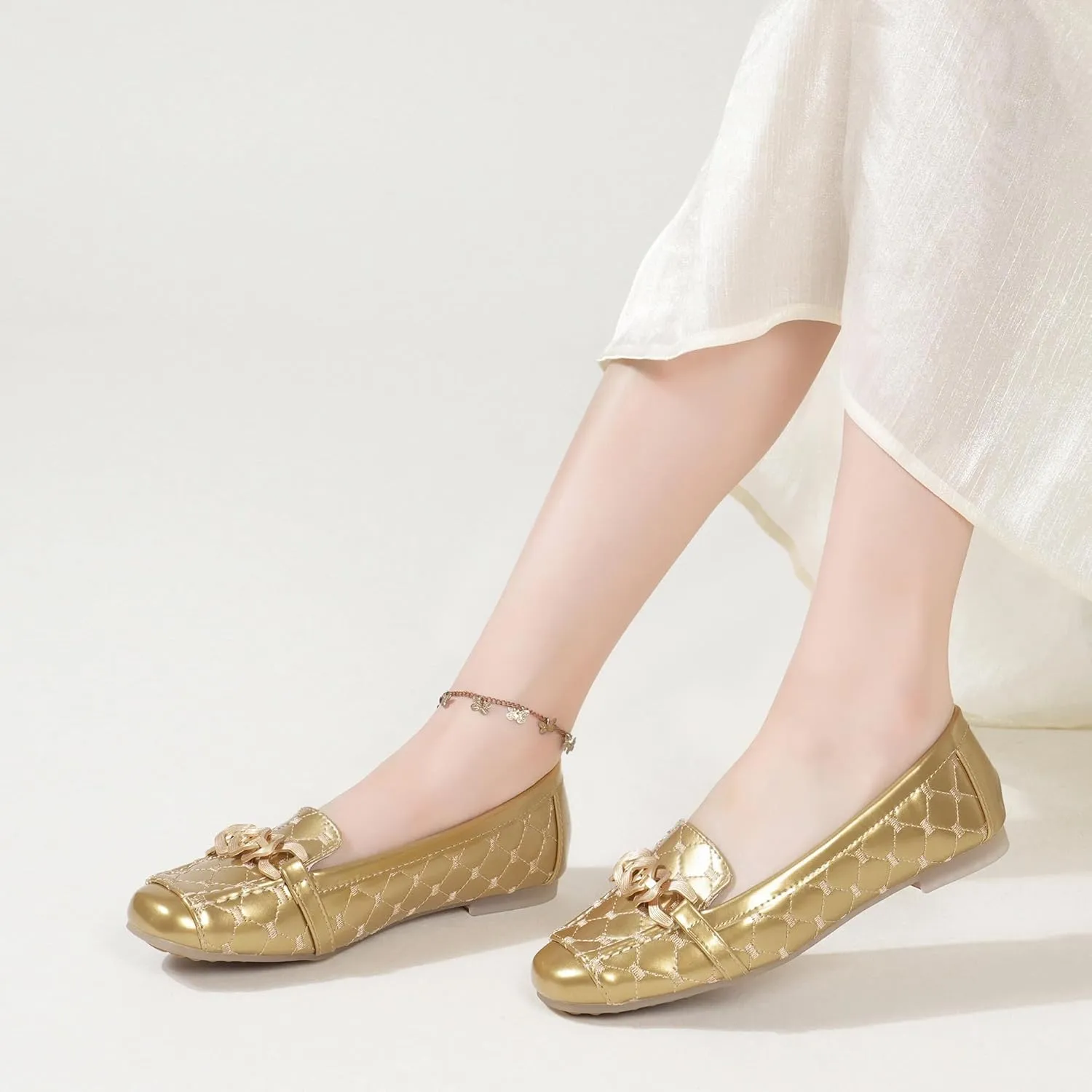 Women's Loafers Flats Casual Comfort Ladies Walking Shoes Moccasin Penny Loafers Slip On Work Shoes