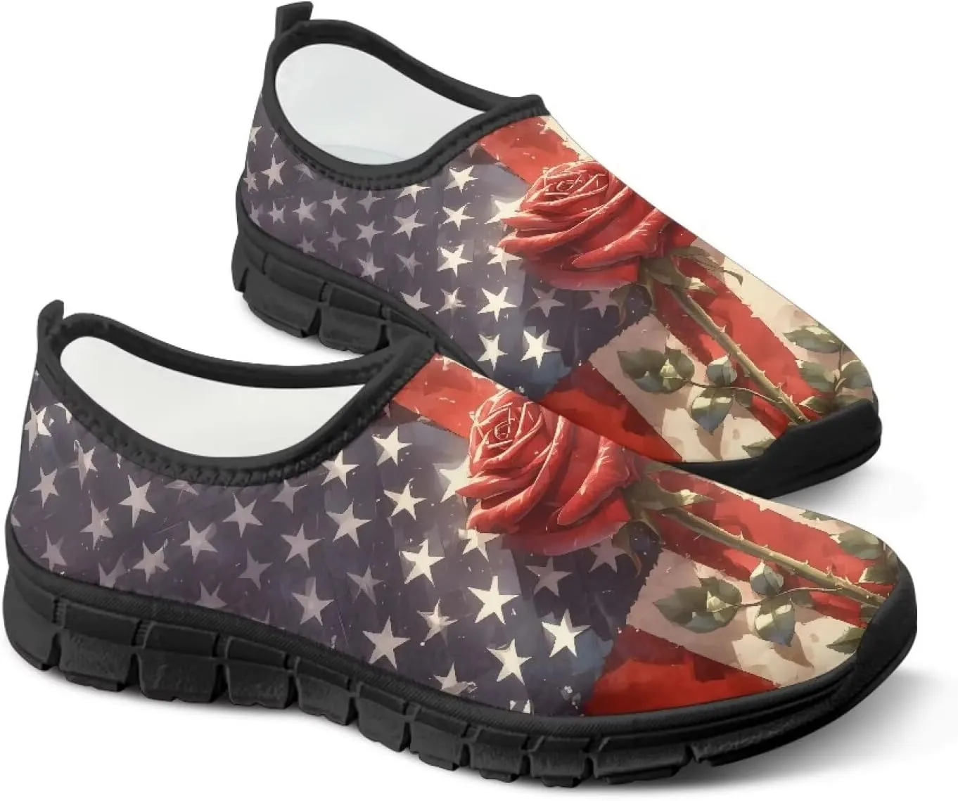 Women's Loafers Slip On Slip Shoe Casual Walking Shoes Non Slip Work Shoes Mesh Athletic Sneakers