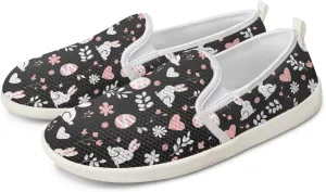 Women's Mesh Flats Shoes Slip On Casual Loafers Comfort Lightweight Travel Walking Shoes Non Slip Driving Shoes US 6-11