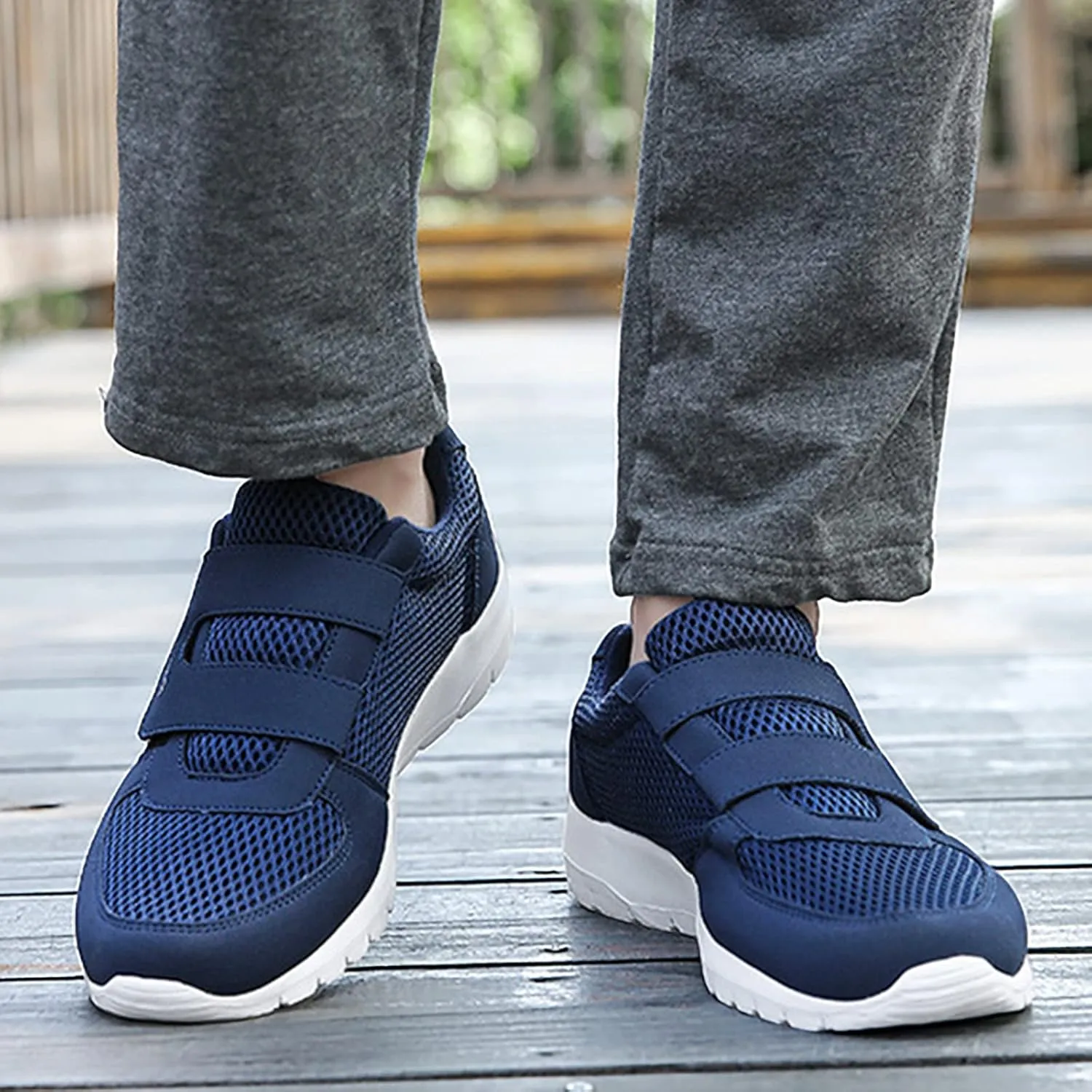 Womens Mesh Sneakers with Arch Support Comfortable Casual Sneaker Breathable Slip On Running Shoes Wide Width Orthopedic Walking Shoes