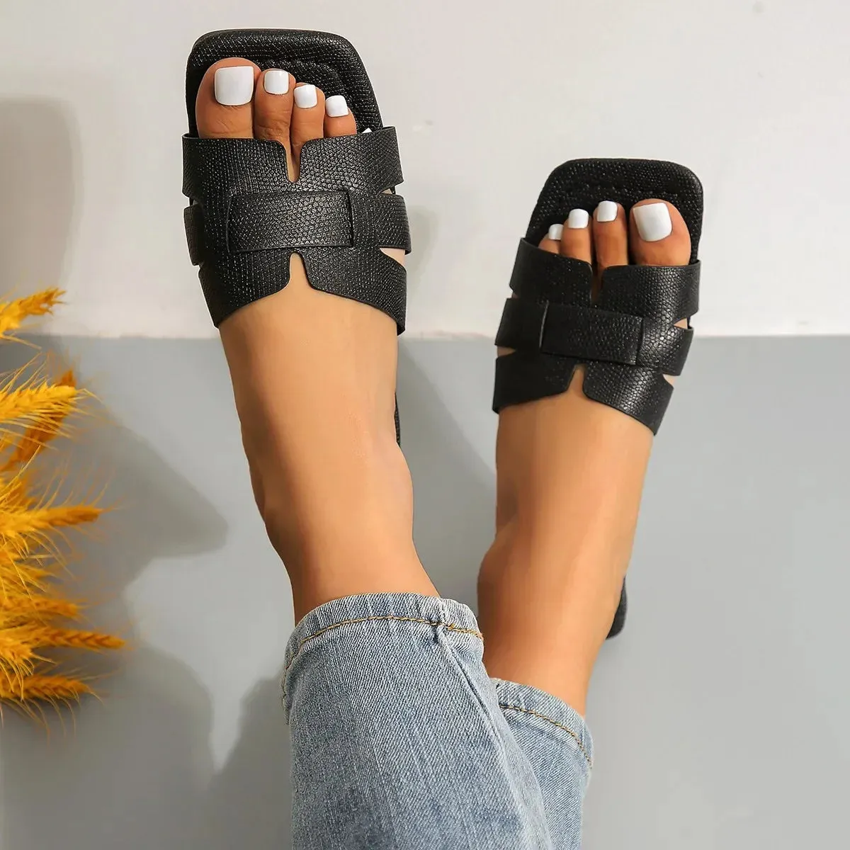 Women's Open-Toe Non-Slip Beach Sandals