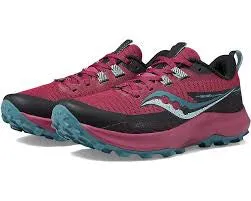 Women's Saucony Peregrine 13 (Berry/Mineral)