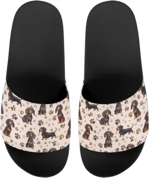 Womens Slide Sandals Flat Sandals Non Slip Slides House Mens Shower Shoes for Summer Beach Open Toe Sandals Shoes