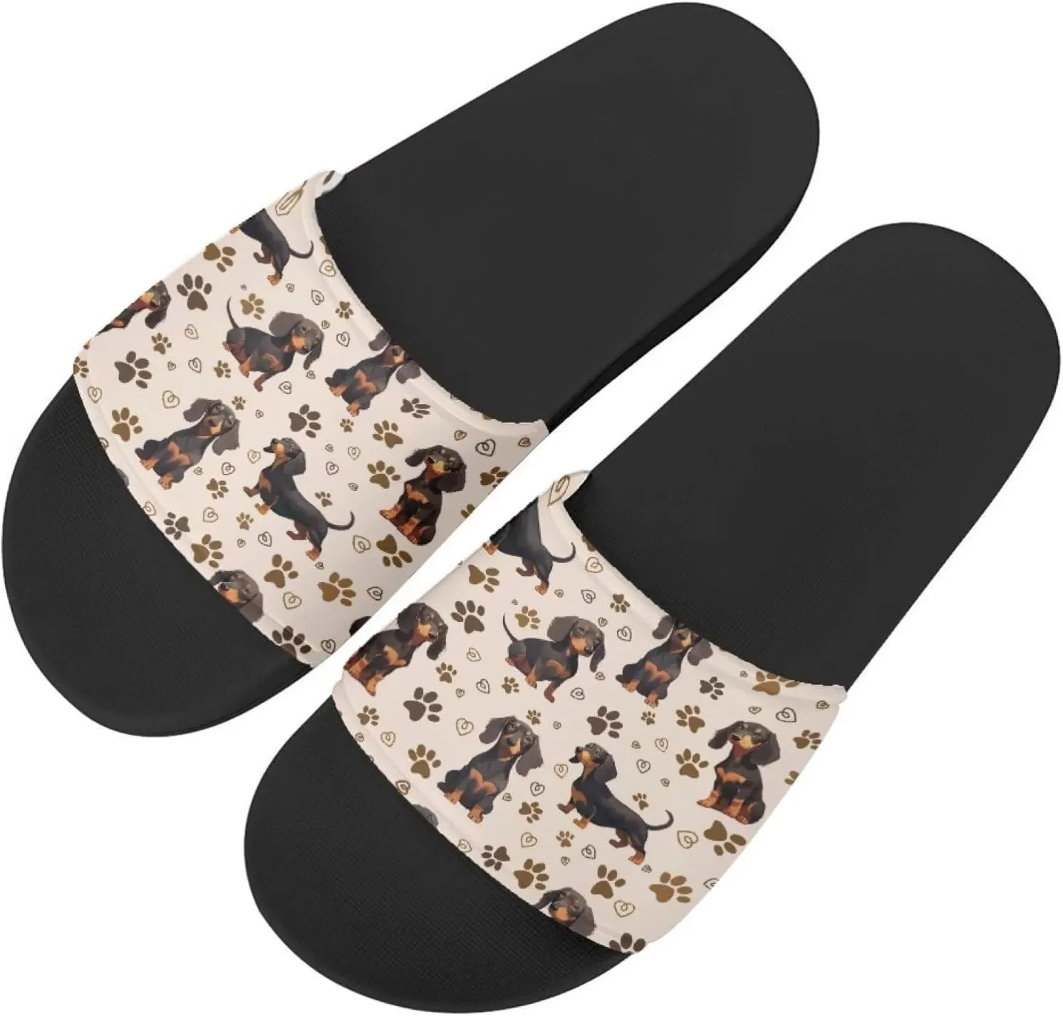 Womens Slide Sandals Flat Sandals Non Slip Slides House Mens Shower Shoes for Summer Beach Open Toe Sandals Shoes