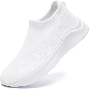 Women's Slip On Walking Shoes Lightweight Breathable Comfortable Tennis Sneakers for Workout Gym Cross Training Casual Platform Fashion Sneaker
