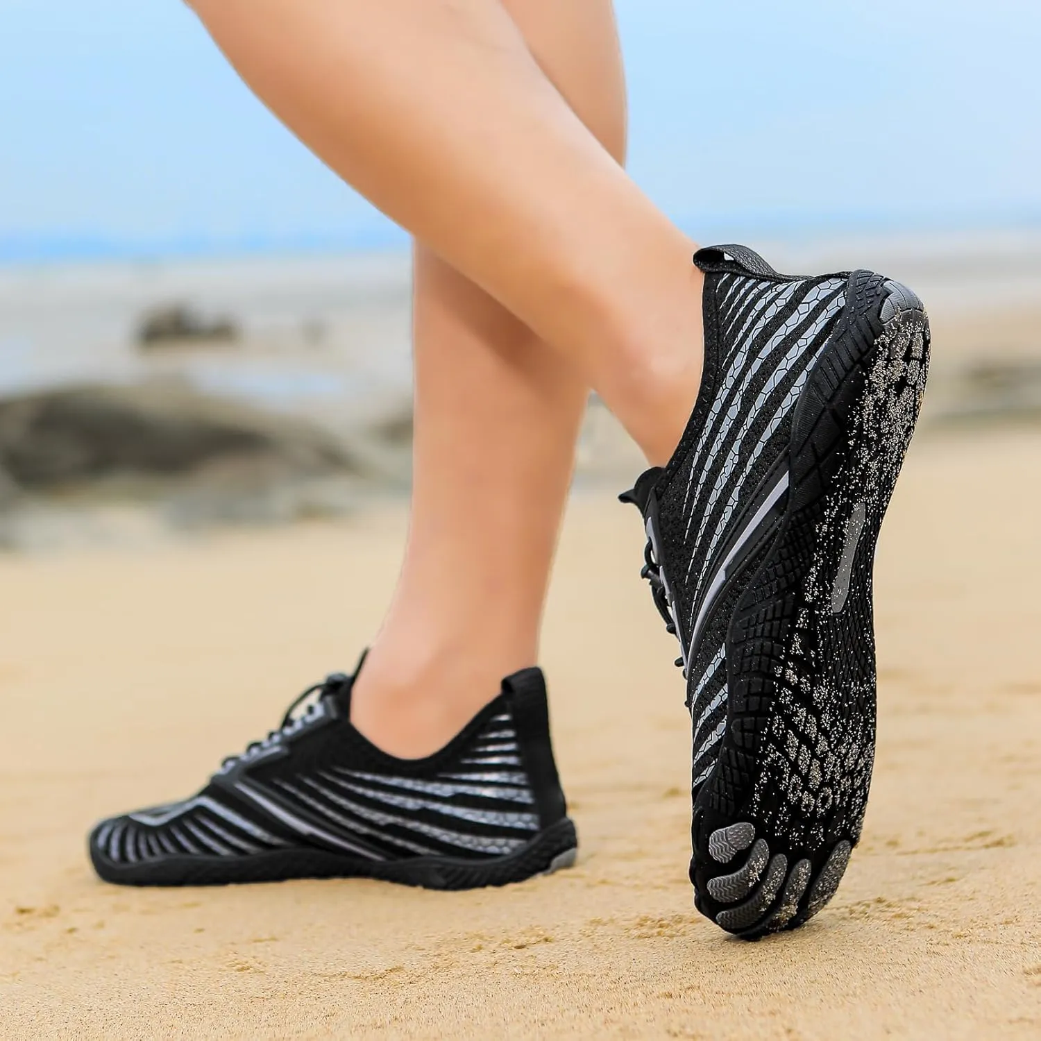 Womens Walking Shoes Non Slip Running Fashion Athletic Sneakers Breathable Lightweight Fashion Shoes Work Gym Tennis Athletic Sports Comfort Shoe Orthopedic Summer Mesh Sneakers