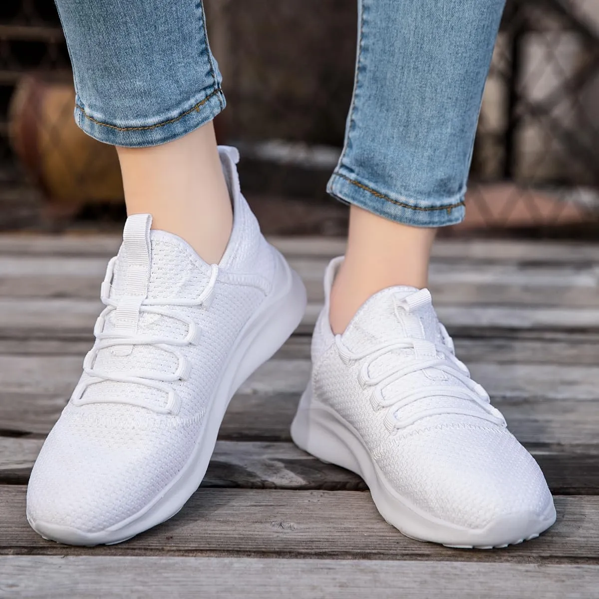 Womens Walking Shoes Sneakers Sports Workout Gym Shoes for Running Tennis Athletic Casual Shoes Jogging Lightweight Breathable Comfortable Fashion