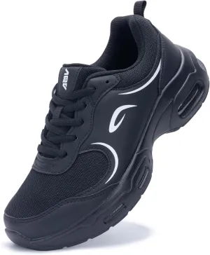 Womens Walking Shoes with Arch Support | Orthotic Sneakers for Plantar Fasciitis Foot Heel Pain Relief | Tennis Running Shoes US 6.5-11