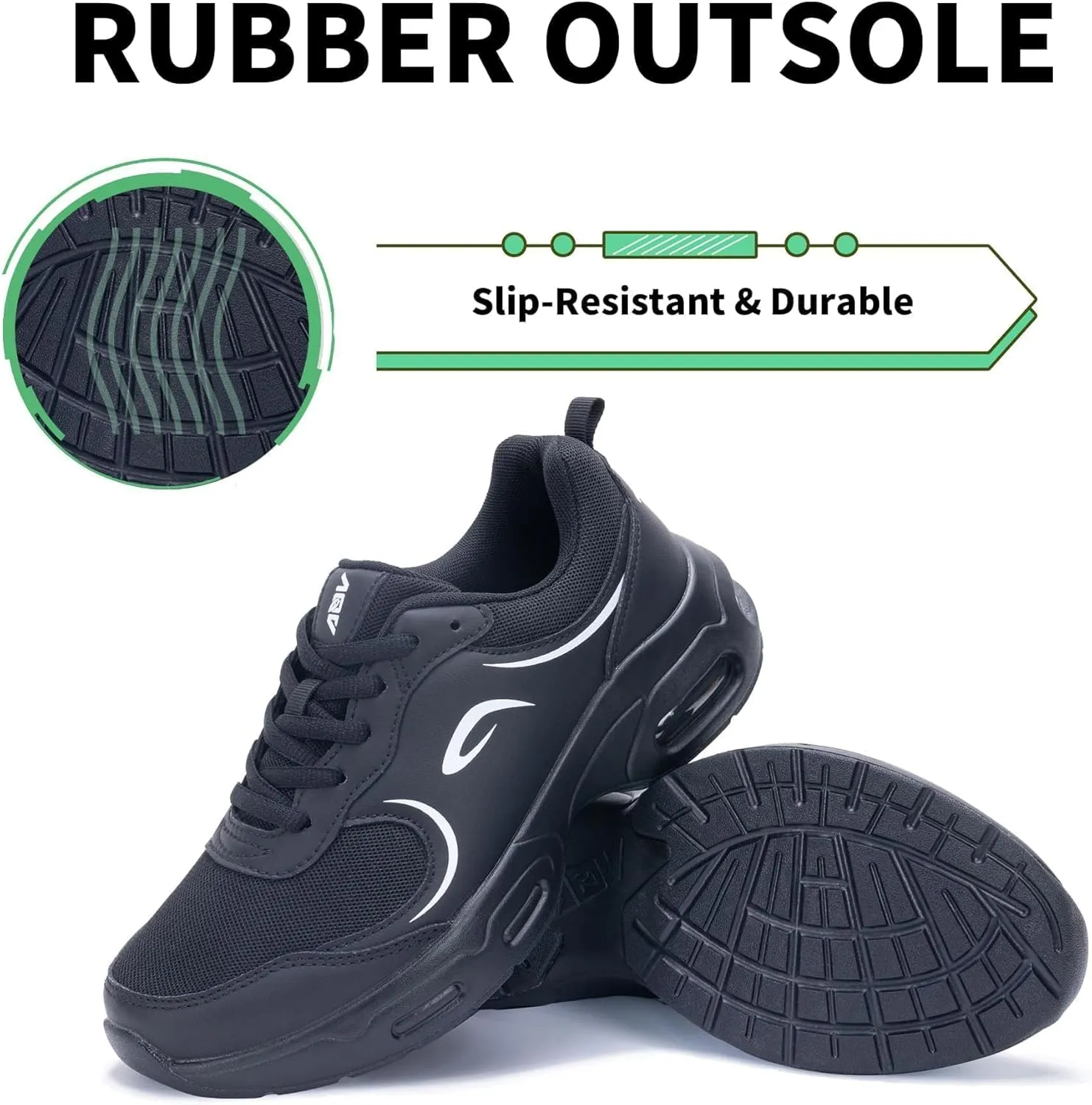 Womens Walking Shoes with Arch Support | Orthotic Sneakers for Plantar Fasciitis Foot Heel Pain Relief | Tennis Running Shoes US 6.5-11