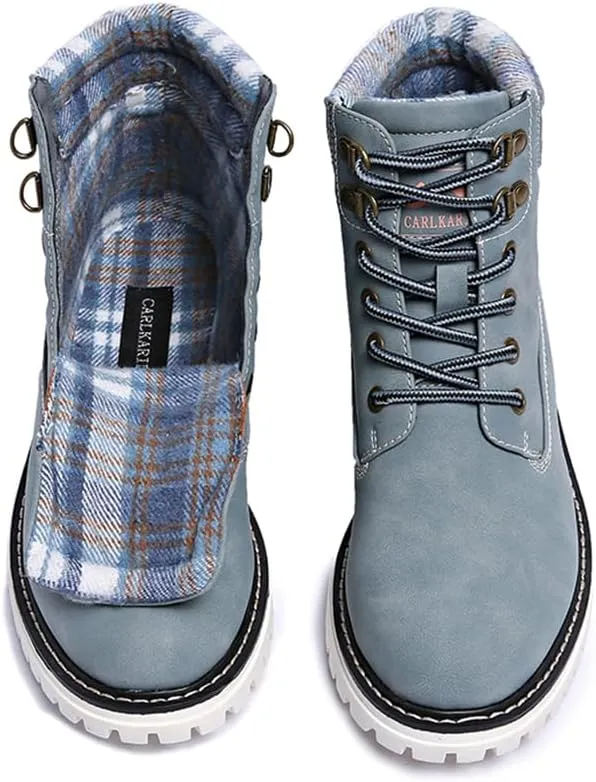 Women's Waterproof Hiking Boots - Lightweight Non-Slip Ankle Boots for Trekking