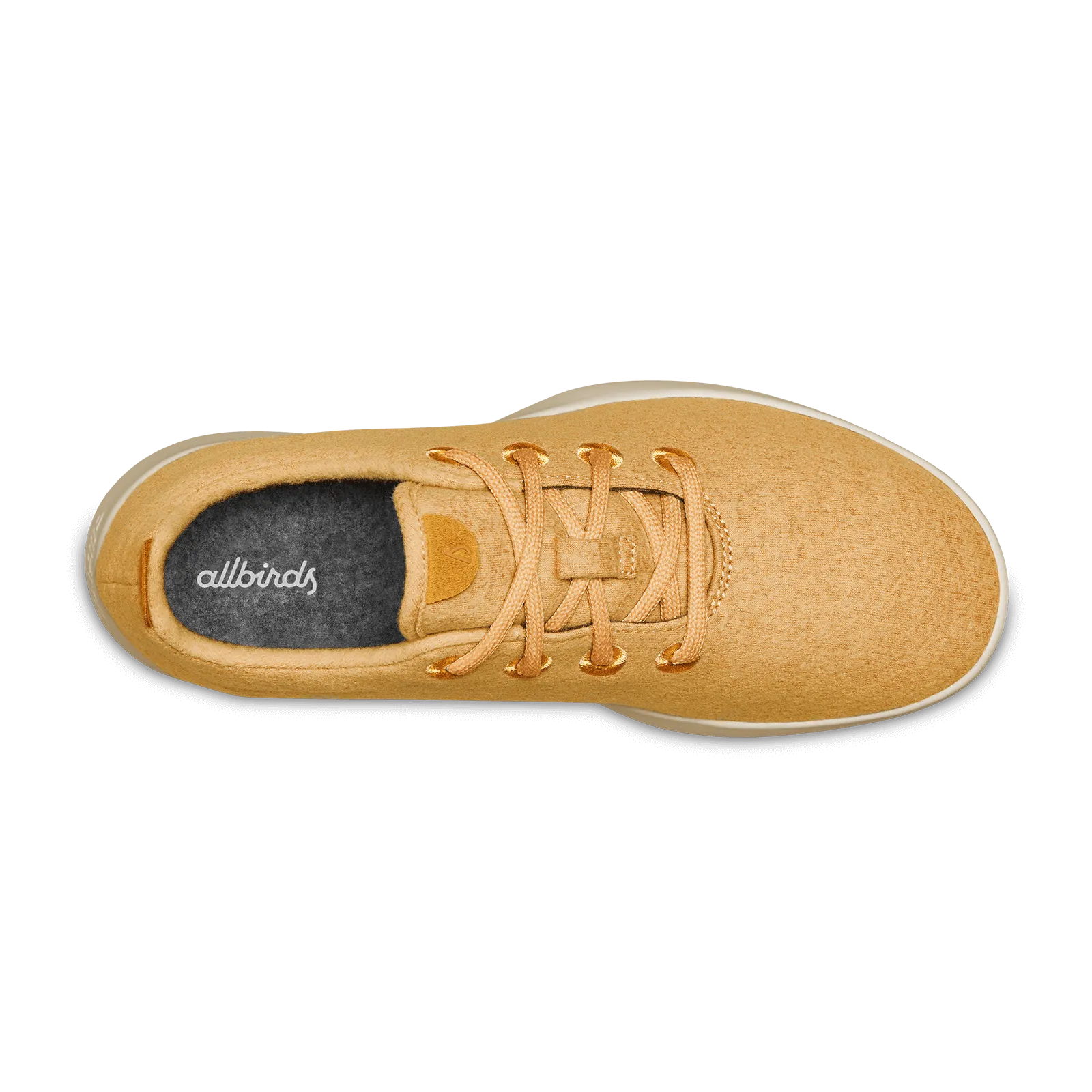 Women's Wool Runners - Tuke Honey (Cream Sole)