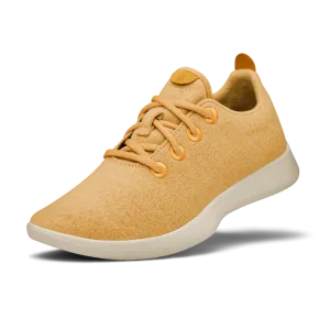 Women's Wool Runners - Tuke Honey (Cream Sole)