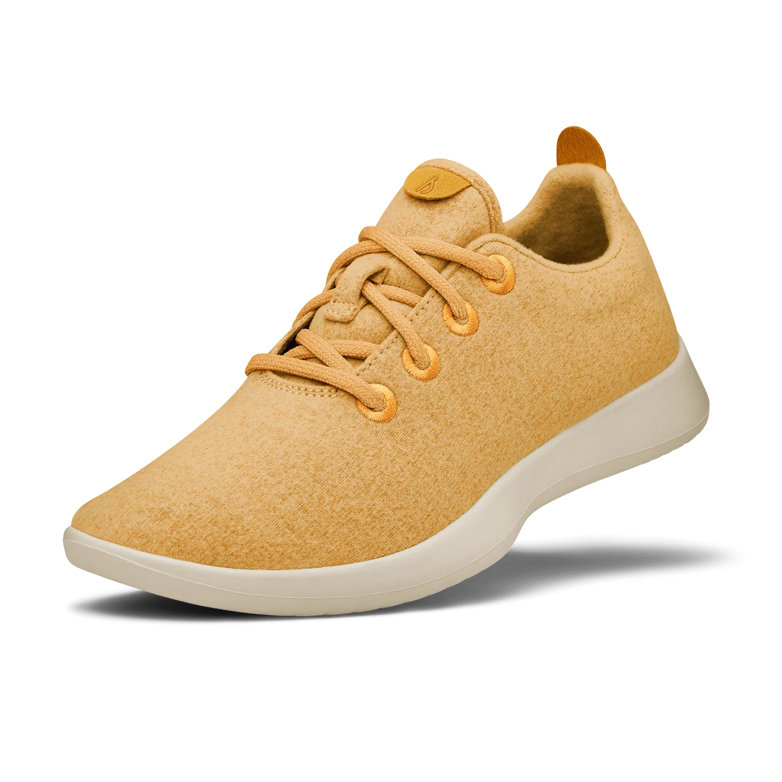 Women's Wool Runners - Tuke Honey (Cream Sole)